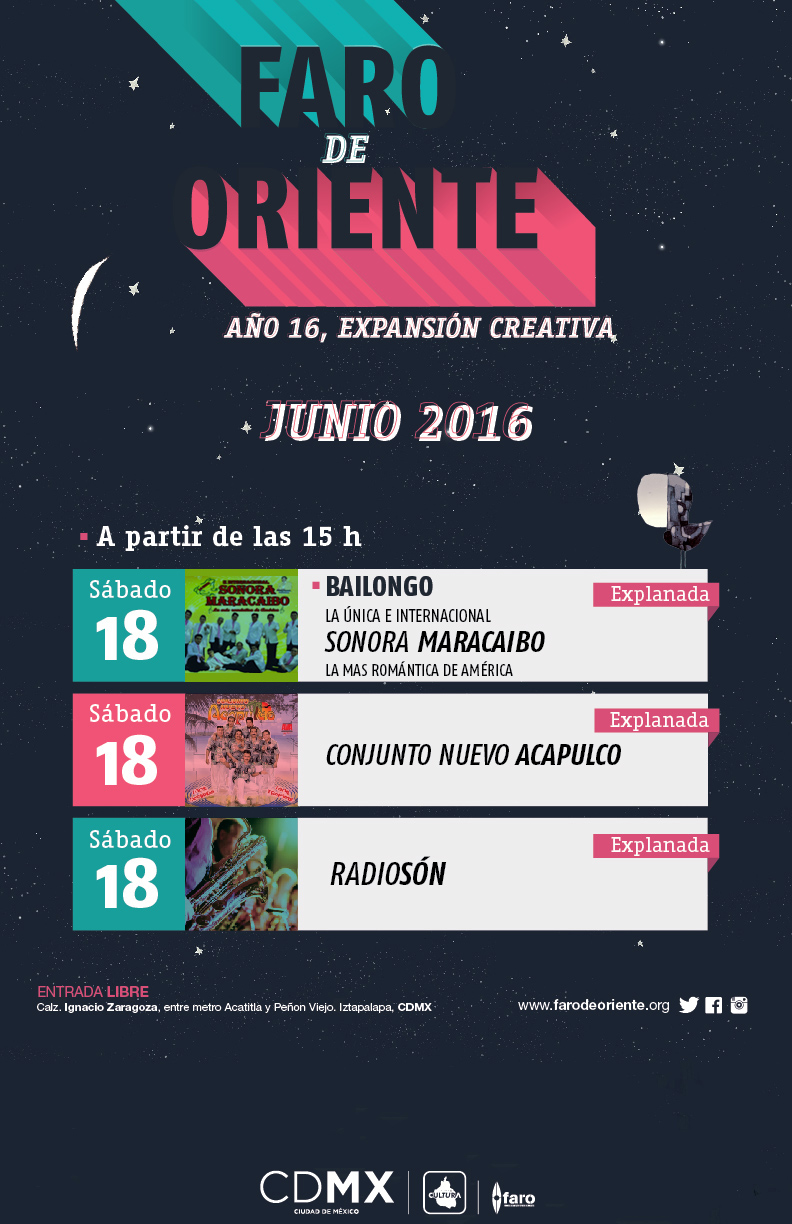 Bailongo en el Faro de Oriente