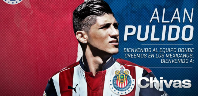 alan pulido ya es chiva