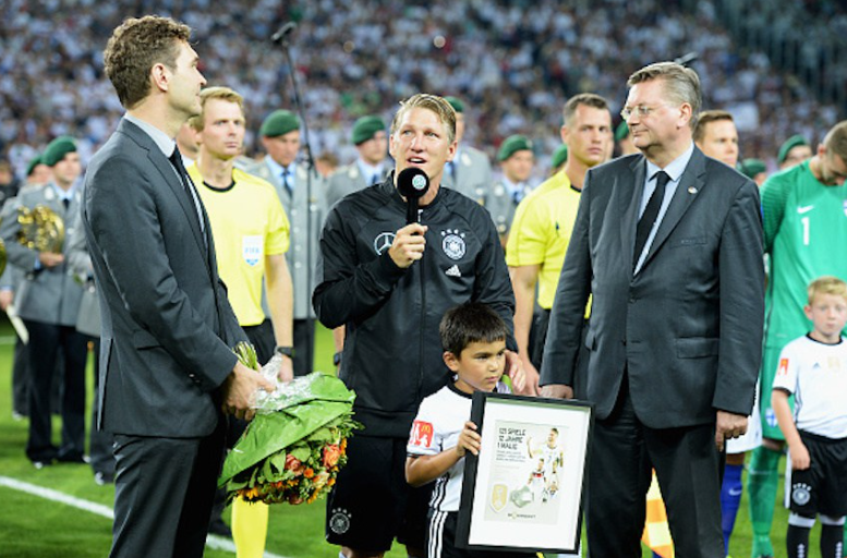 schweinsteiger es reconocido en alemania