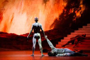 FRANKENSTEIN-The Royal Ballet, Choreography; Liam Scarlett, Elizabeth; Laura Morera, Victor;Federico Bonelli, The Creature; Steven McRae,