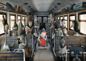 Luis San Vicente: " La mochila roja 1"