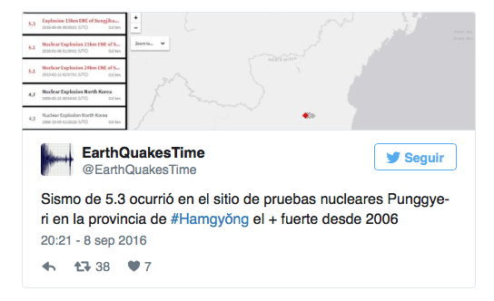 terremoto corea del norte