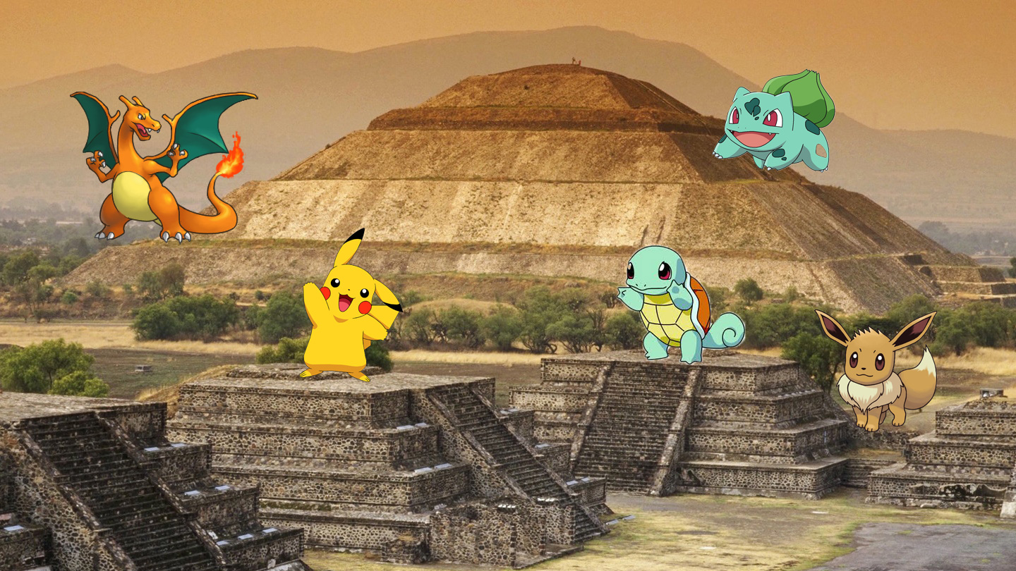 pokemones fuera de teotihuacan