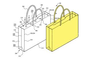 bolsa de papel apple