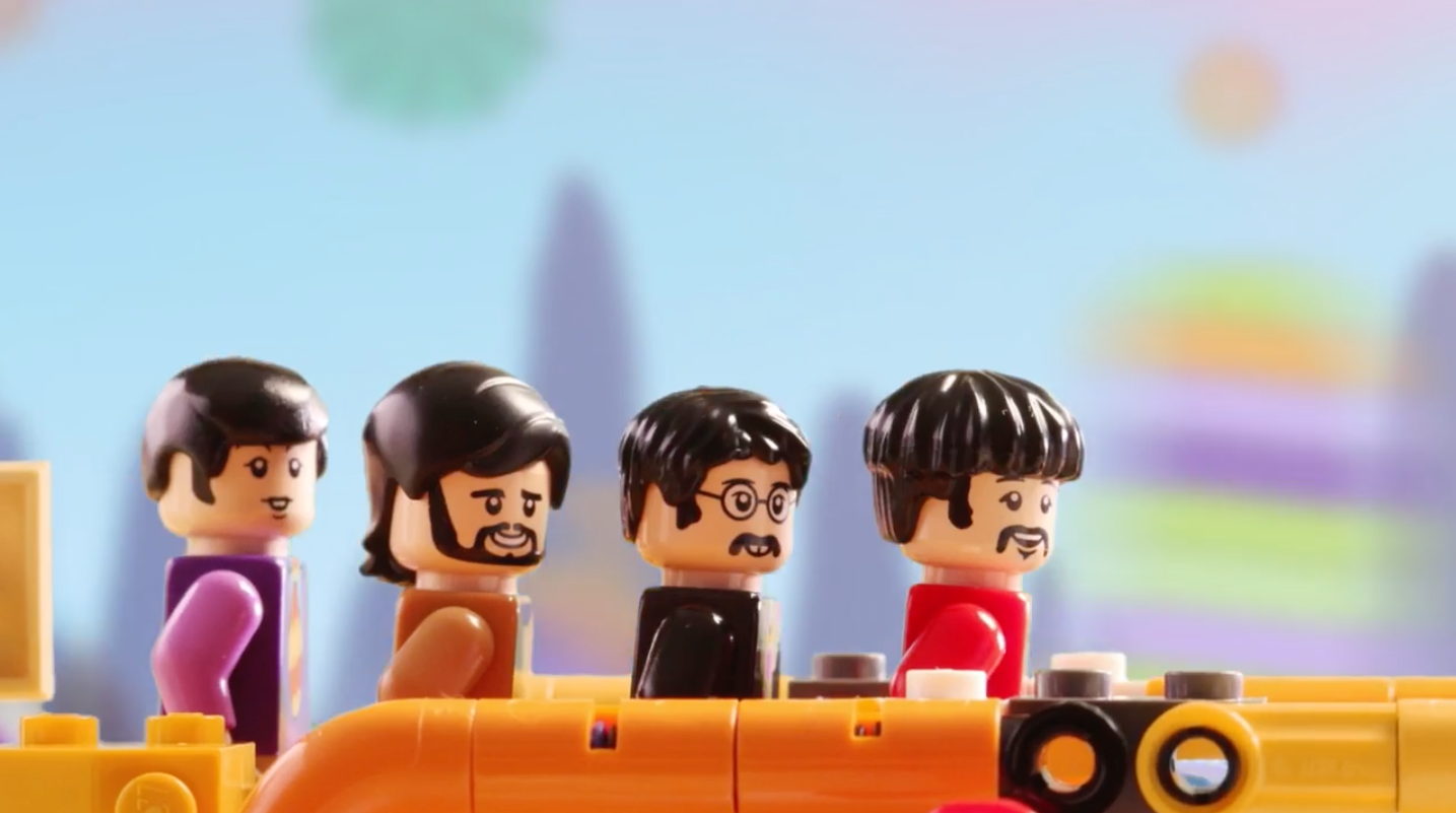 lego the beatles yellow submarine