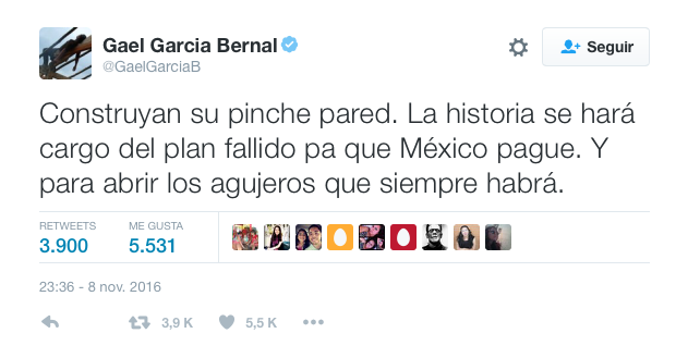 tuit gael garcia bernal