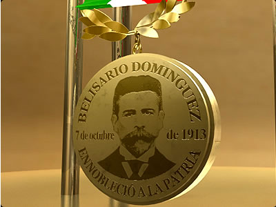 medalla belisario dominguez