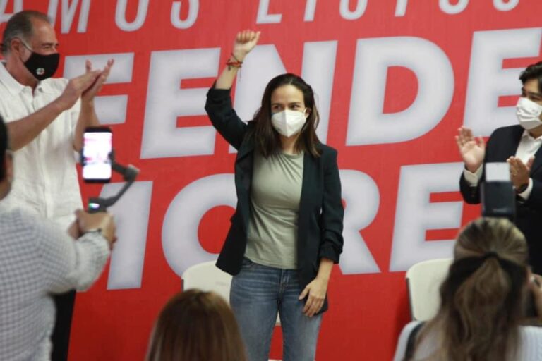El PRI Morelos eligió a Lourdes Riva Palacio como su candidata a diputada local.