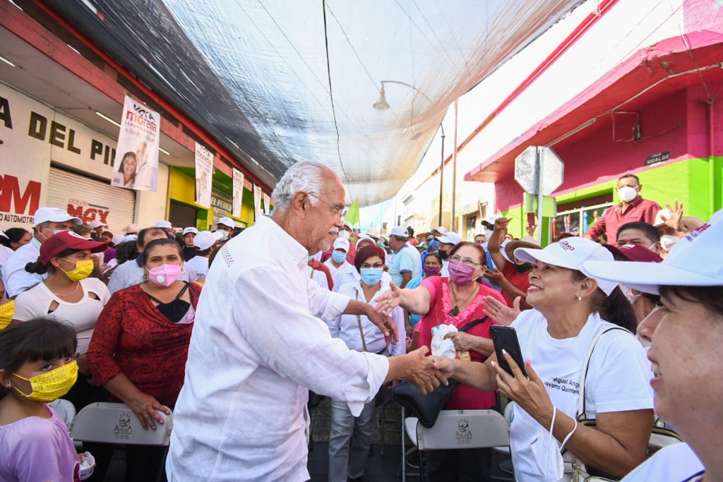 Navarro Quintero campaña electoral en Nayarit