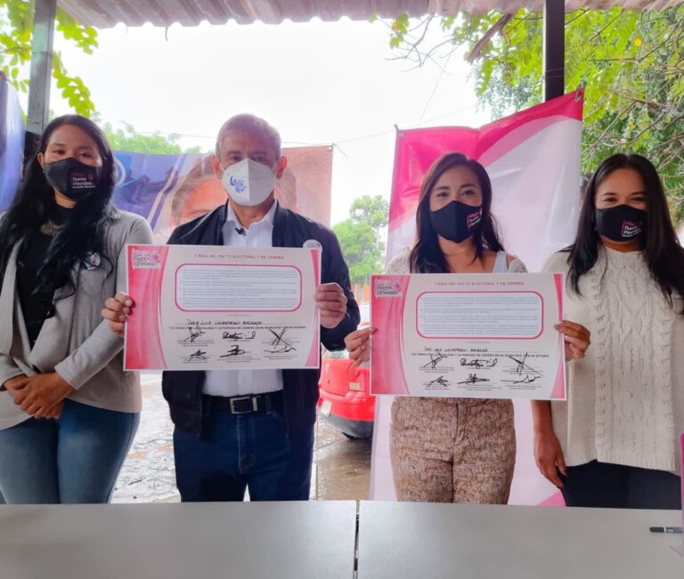 EL candidato por el PAN-PSD a la alcaldía de Cuernavaca, Morelos, se comprometió a configurar un gabinete con paridad de género.