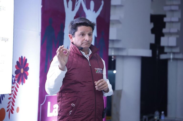 Cuauhtémoc Ochoa, aspirante de Morena para gubernatura de Hidalgo