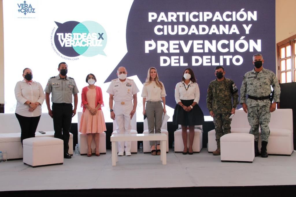 También la sociedad civil debe involucrarse en temas de seguridad dijo Patricia Lobeira Rodríguez.