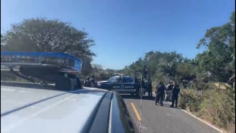 carretera espinal donde hallaron a menores