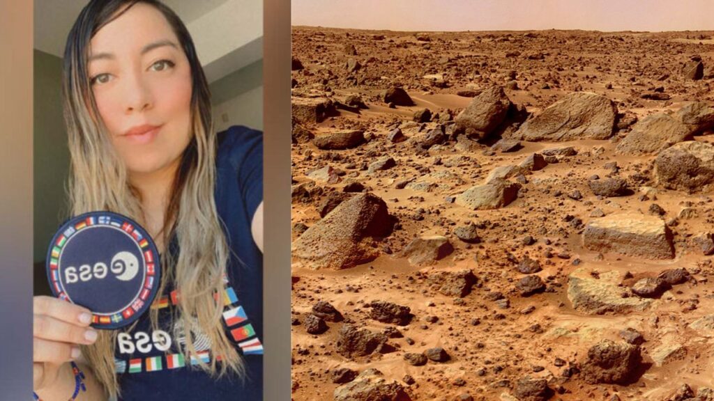 Monica Ortíz irá a Marte