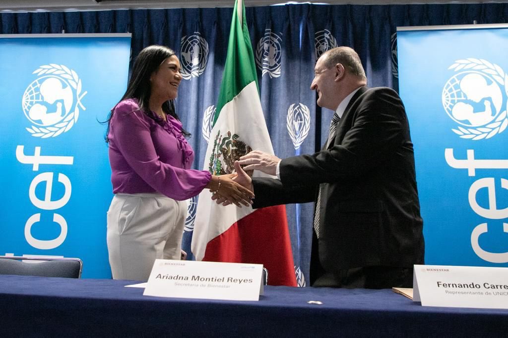 Ariadna Montiel Unicef México derechos de niñas niños y adolescentes