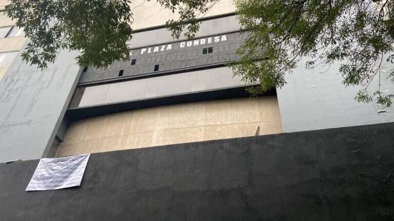 Comienza demolición de Plaza Condesa