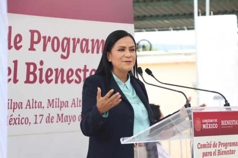 Ariadna Montiel: Comités de Programas Bienestar en Xochimilco