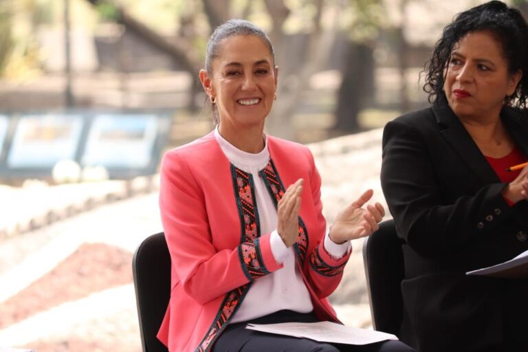 Claudia Sheinbaum, calificó la estrategia de SACMEX como un éxito