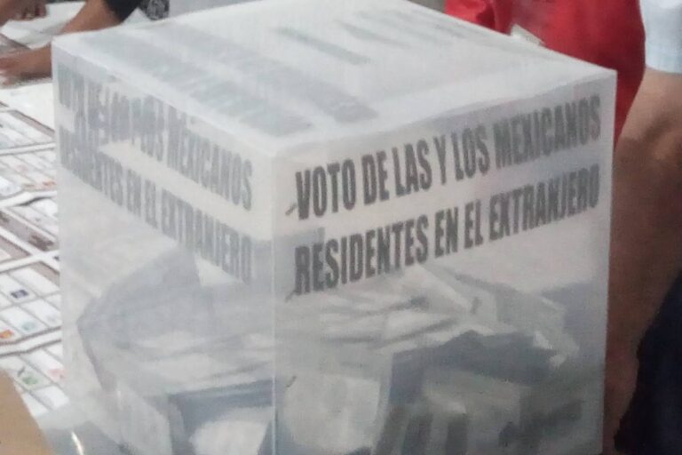 Garantizan voto presencial en cuatro sedes consulares