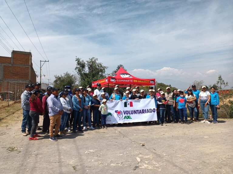 AJEMEX participa en labores de limpieza del río Xochiac