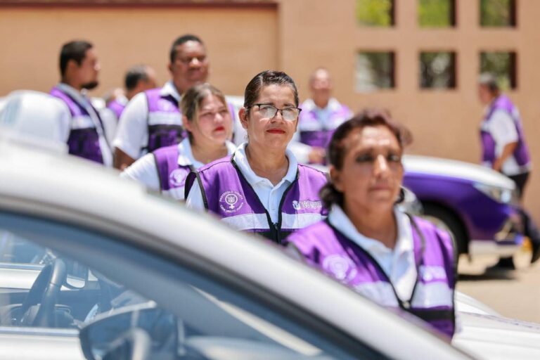 Evelyn Salgado Pineda anunció la implementación de cédulas de identificación con QR para unidades de Transporte Violeta