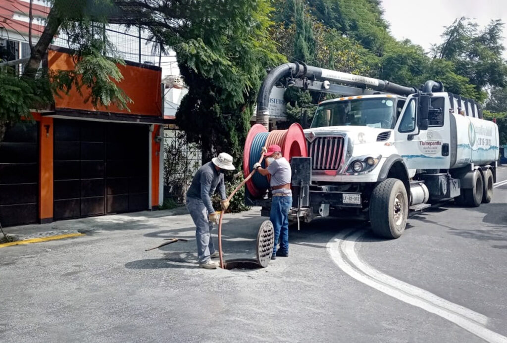 SACMEX: Prevención de inundaciones mediante el desazolve