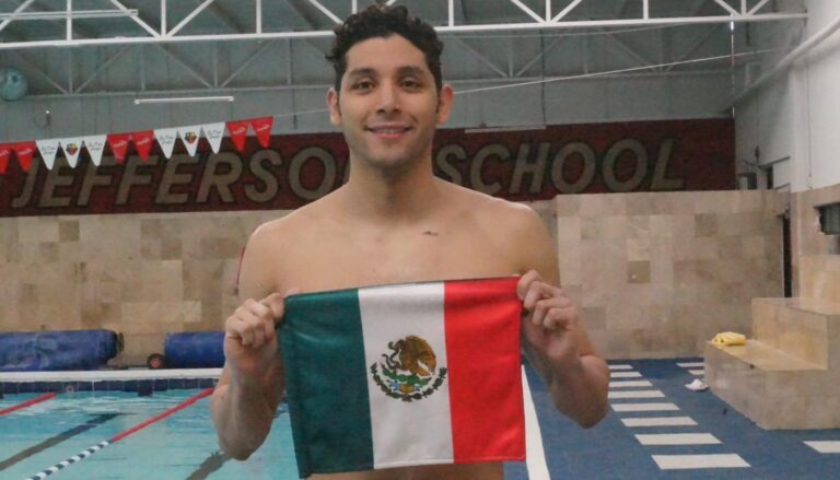 De Lara impone récord mexicano en 50 metros pecho