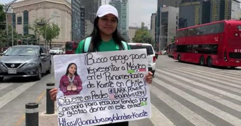 Campeona de karate botea en cruceros para ir a panamericano