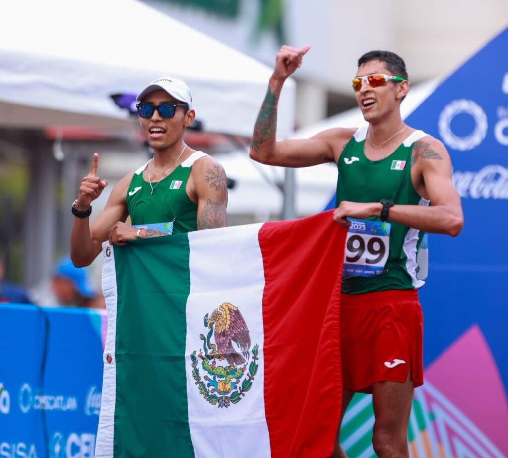 México consiguió tres medallas en el atletismo