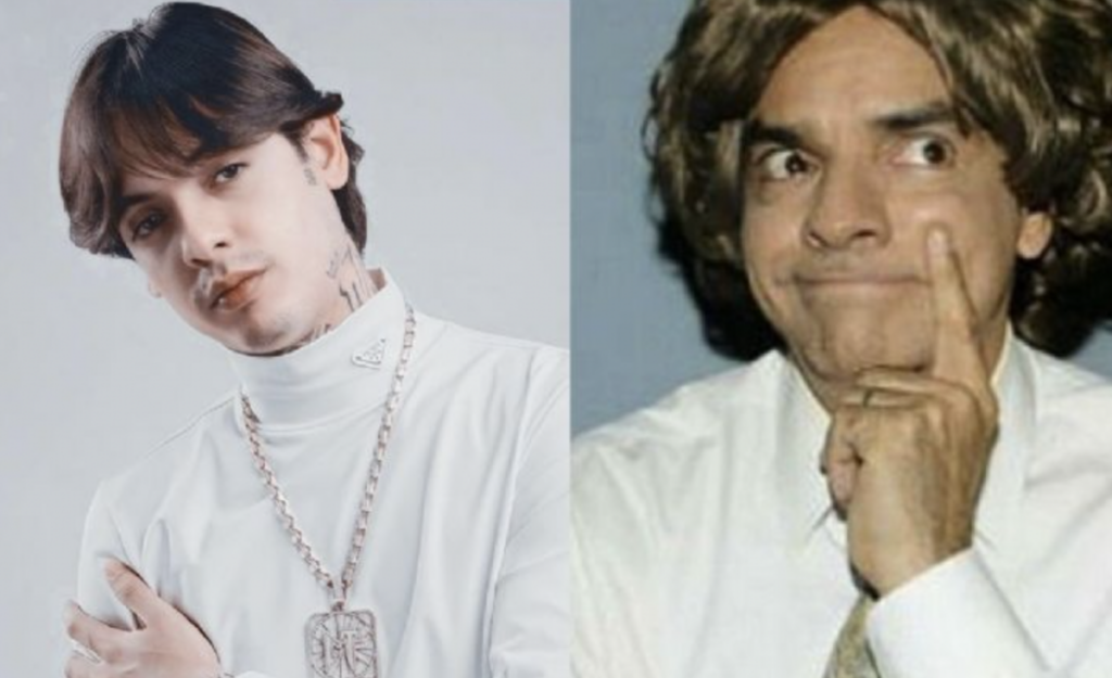 Hay quienes aseguran que Natanael Cano se parece a Eugenio Derbez.