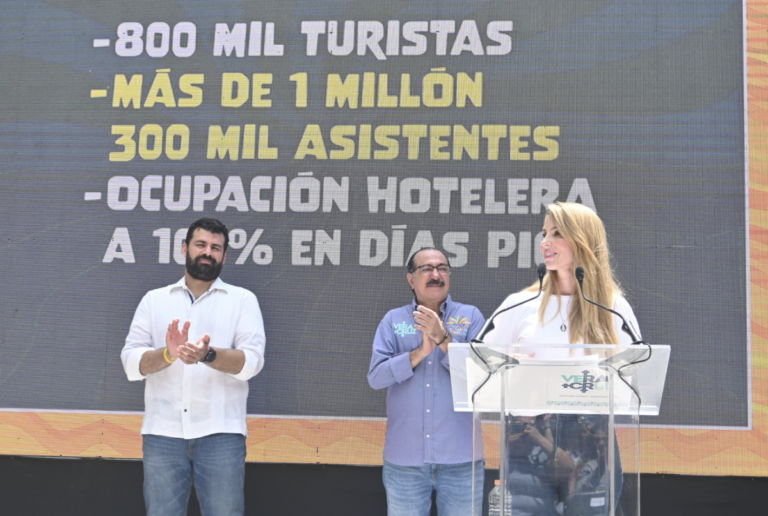 Buenas cifras dejo el Carnaval de Veracruz 2023, señaló Patricia Lobeira Rodríguez.