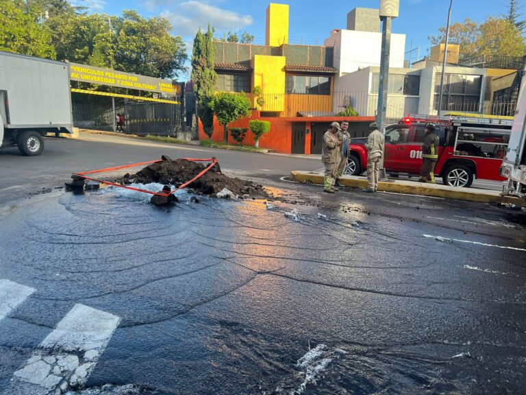 SACMEX alertó a vecinos de la Alcaldía Coyoacán sobre afectaciones en el servicio de agua