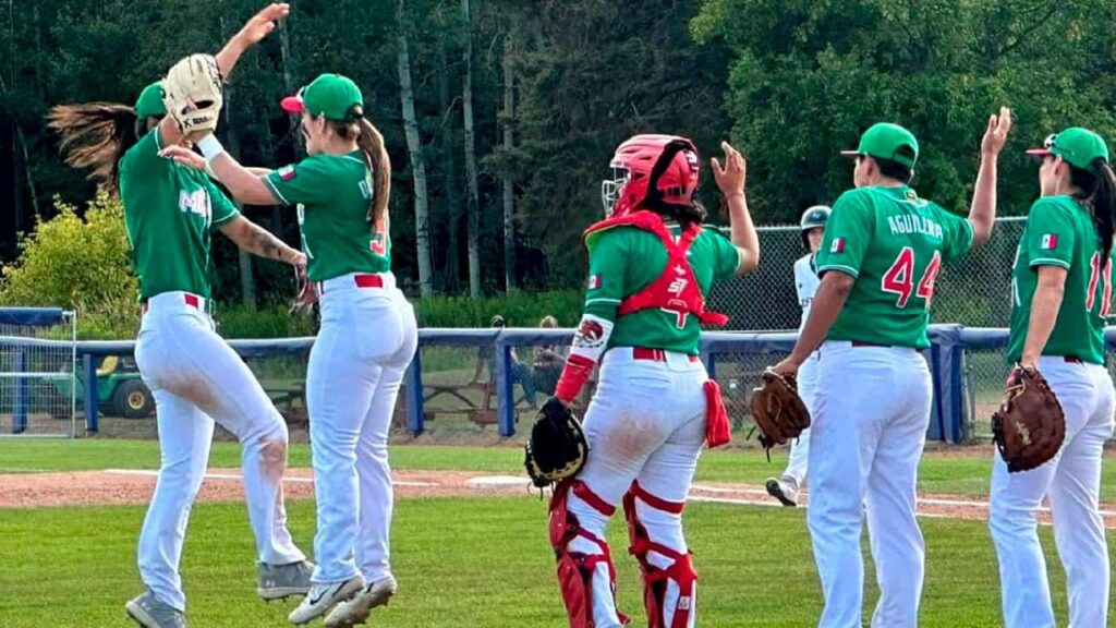 Consigue triunfo selección mexicana femenil en Mundial de Beisbol