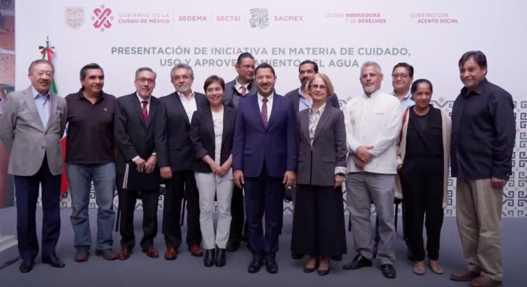 SACMEX presenta iniciativa para garantizar el abasto de agua