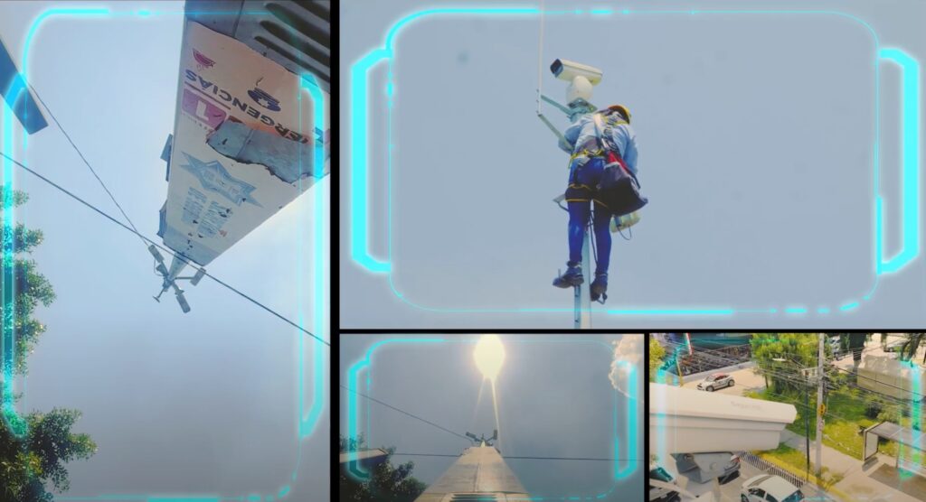 Ingeniera de Seguritech, encargada de mantener la ciudad vigilada