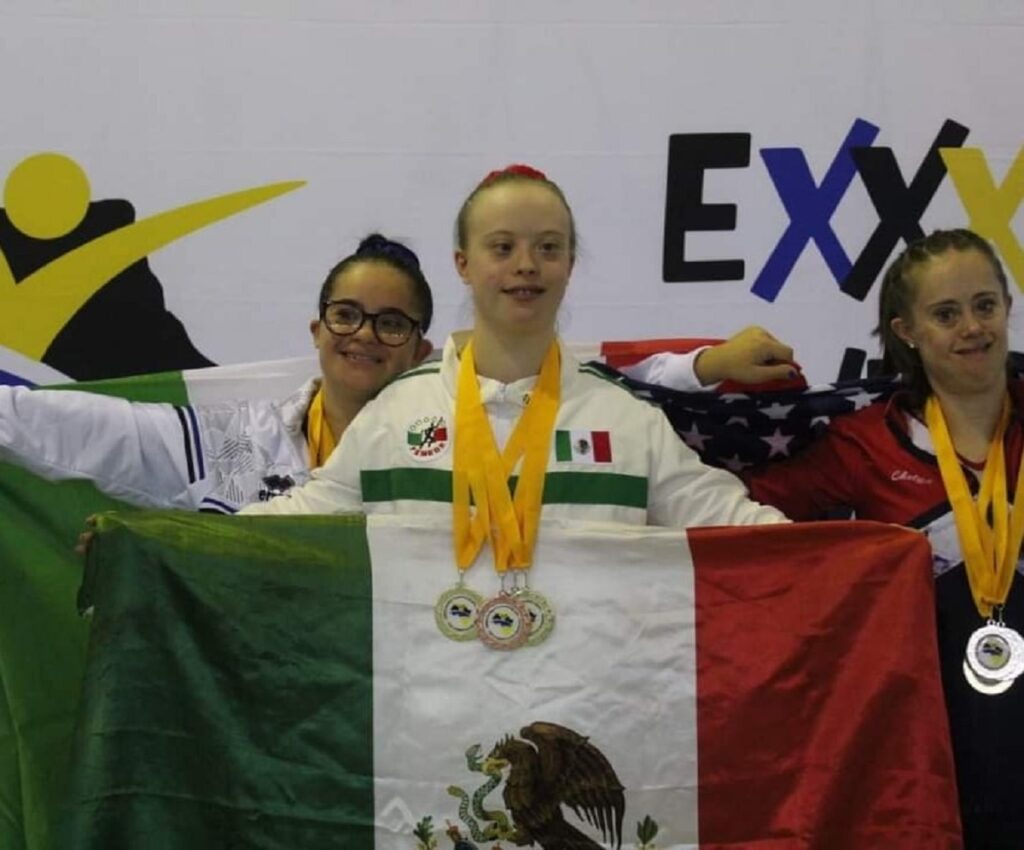 Mexicana conquista 5 medallas en Mundial de Síndrome de Down