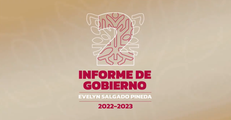 Segundo Informe de Gobierno y Paquete Fiscal 2024 del gobierno de Evelyn Salgado Pineda