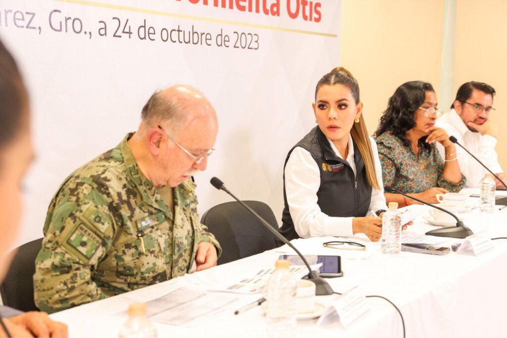 Acciones coordinadas ante impacto de “Otis” en Guerrero