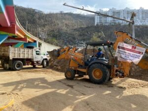 Vialidades liberadas en Acapulco