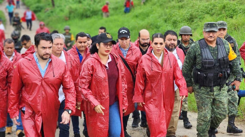 Recorrido de evaluación por municipios de Guerrero tras el paso de “Max”