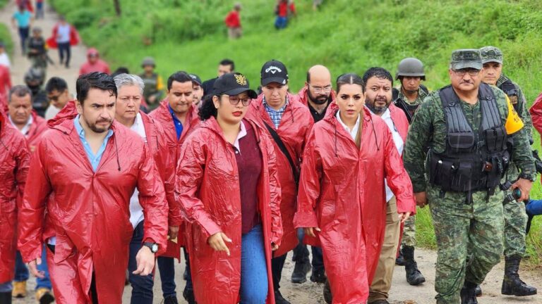 Recorrido de evaluación por municipios de Guerrero tras el paso de “Max”