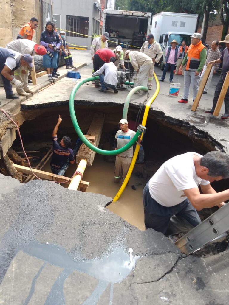 SACMEX ha destinado presupuesto a distintas labores de rehabilitación y mantenimiento