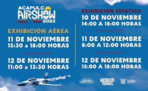 “Acapulco Air Show 2023” y proyecta derrama de 500mdp