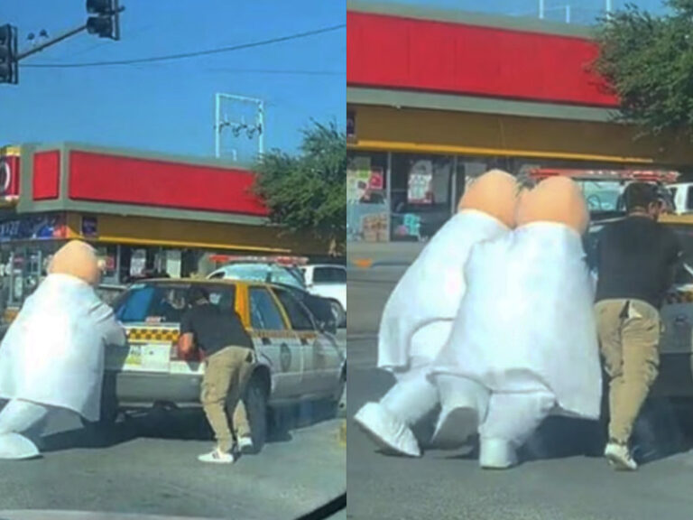Botargas del Dr. Simi le echaron la mano a un taxista