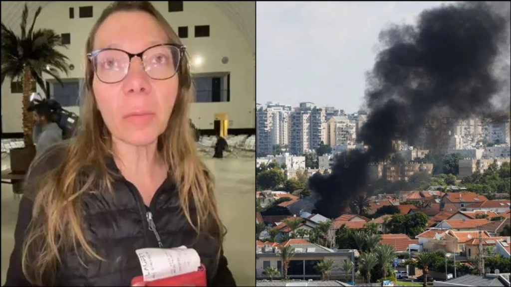 Madre narra su angustia por salir de Israel