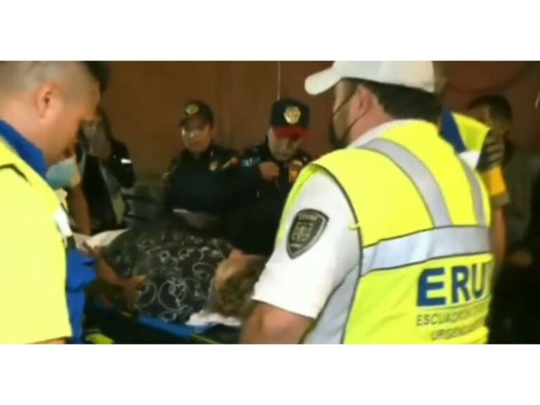 Atienden a mujer que entró en labor de parto en Metro Hidalgo