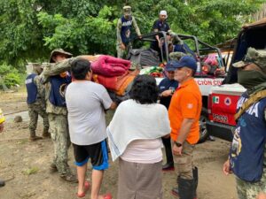 reciente visita de la gobernadora Evelyn Salgado Pineda