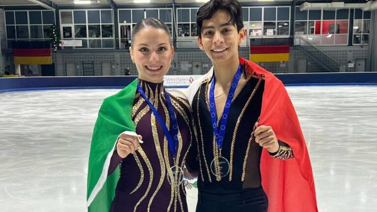 Andrea Montesinos y Donovan Carrillo conquistan oro y plata en el NRW Trophy