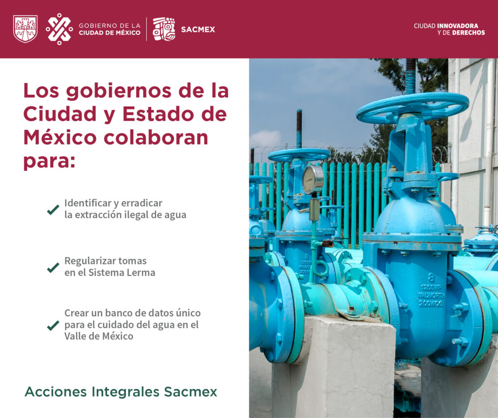 Con acciones de plan integral, SACMEX enfrenta sequía en Sistema Cutzamala