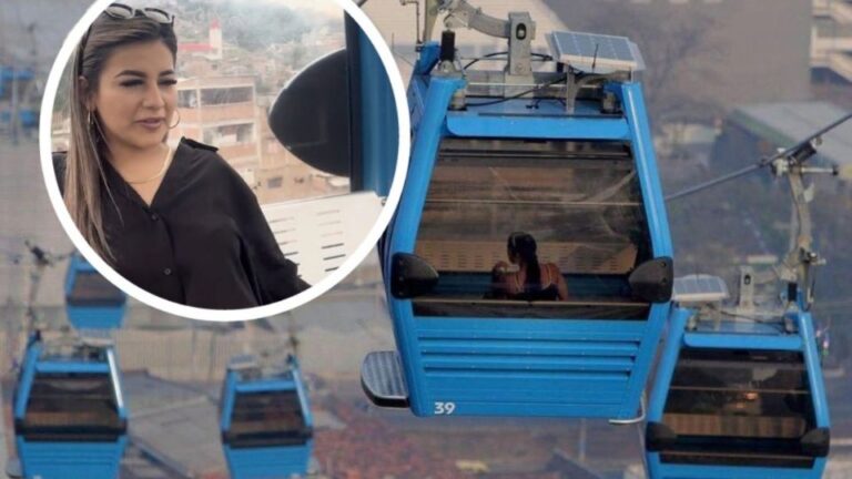 Captan a otra pareja teniendo intimidad en teleférico